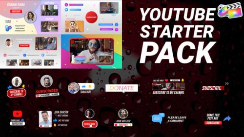 Videohive - Youtube Starter Pack | FCPX - 34675603