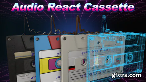 Videohive Audio React Cassette 22644294