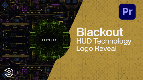 Videohive - Blackout - HUD Technology Logo Reveal - 34769553