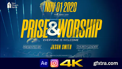 Videohive Worship Events 29217352