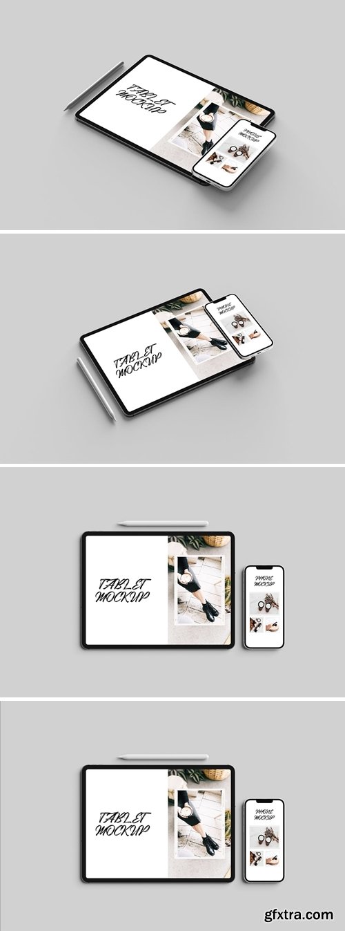 Tablet and Phone Mockup