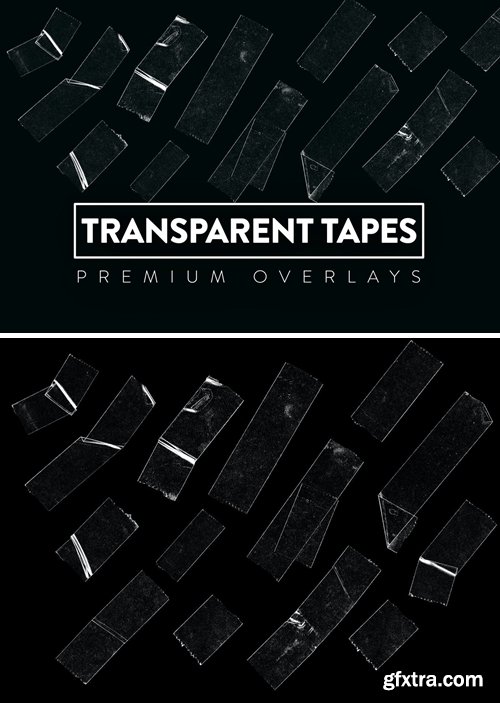 30 Transparent Tapes Texture HQ