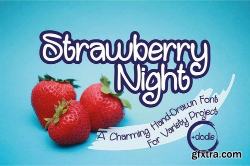 Strawberry Night Font