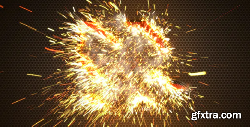 Videohive Sparks Logo Reveal 6250897