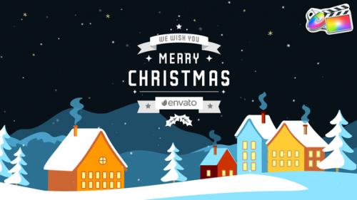Videohive - Christmas Snow Greetings | FCPX - 34822872