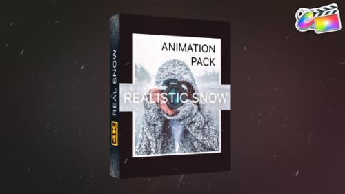 Videohive - Realistic Snow Effects | FCPX - 34823134