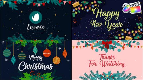 Videohive - New Year Greetings Slideshow | FCPX - 34825029