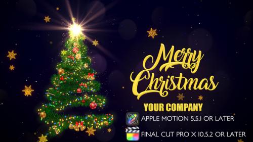 Videohive - Christmas Tree Wishes - Apple motion - 34856784