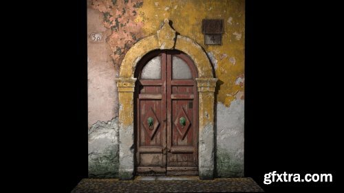Old italian door