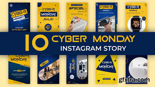 Videohive Cyber Monday Instagram Story 34853487