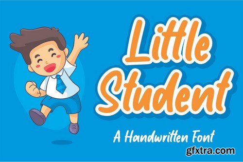 Little Student - playful Font