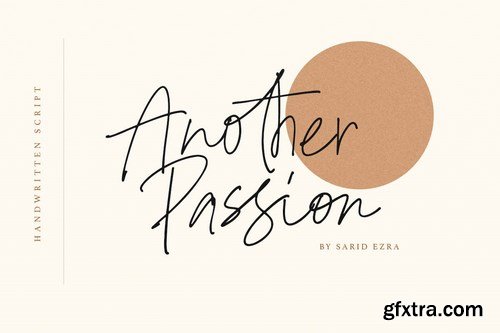 Another Passion - Handwritten Font Family