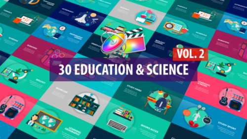 Videohive - Education and Science Vol.2 | Apple Motion & FCPX - 34869317