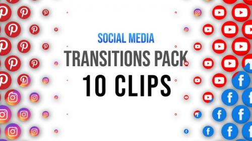 Videohive - Social Media - Linear Transitions 10 Clips - 34930196