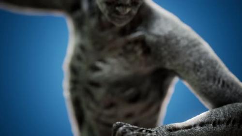 Videohive - Horrible Scary Zombie Man - 34858785
