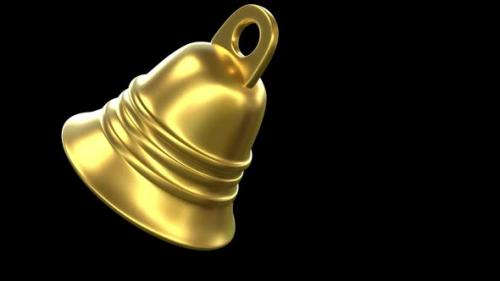 Videohive - Golden Bell Looped - 34873657