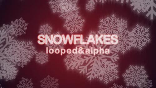 Videohive - Snowflakes - 34875957