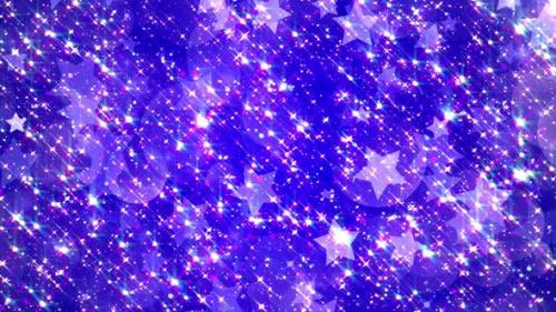 Videohive - 4k Bright Stars Looped Background - 34888383