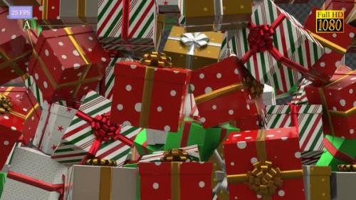 Videohive - Gift Box Animation A4 Transition HD - 34888399