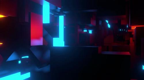 Videohive - Abstract Geometry Laser 03 4k - 33463065