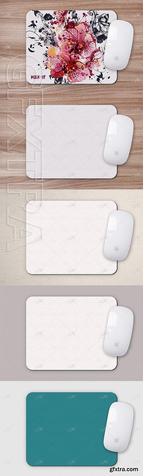 Mouse Pad Mock-up PSD Smart Object