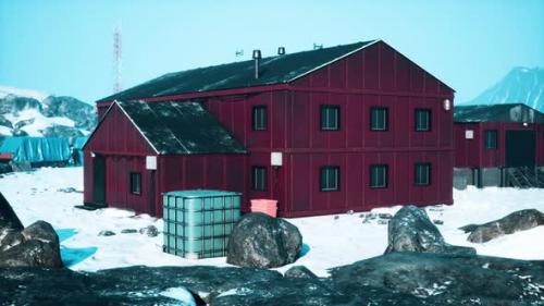 Videohive - Antarctic Bases in the Antarctic Peninsula - 34949298