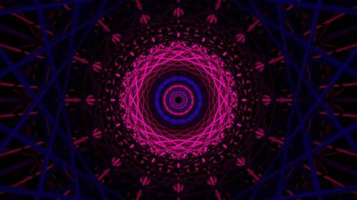 Videohive - 4K Beautiful Relaxing Abstract Motion Graphic. Stylish Abstract Animation Insane Trippy Psychedelic - 34961876