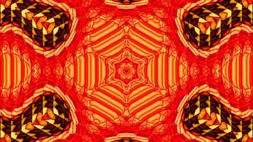 Videohive - Bright abstract light governing full color, kaleidoscope,red background - 34945135