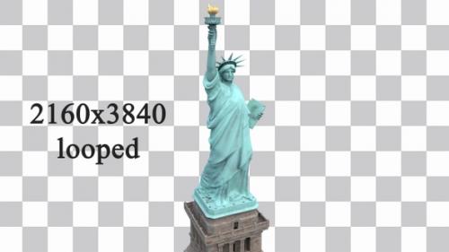 Videohive - Statue Of Liberty Loop - 34950972