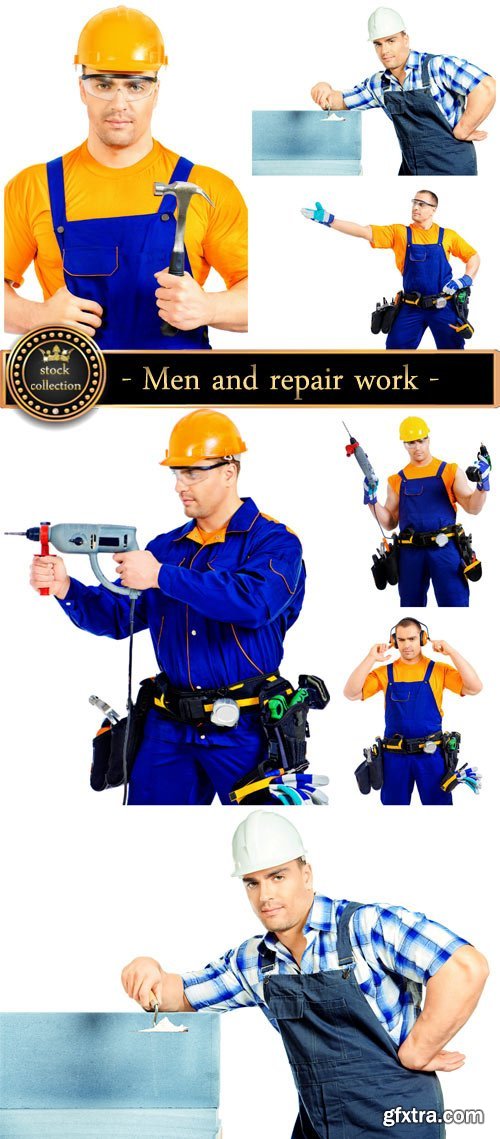 Men and repair work