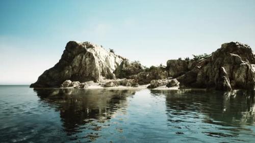 Videohive - Cliff and the Clear Sea in South of Thailand - 34931239