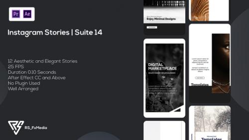 Videohive - Instagram Stories | Minimal Slot | Suite 14 | MOGRT - 34945147