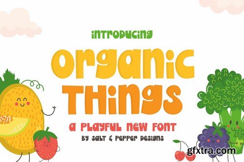 Organic Things Font