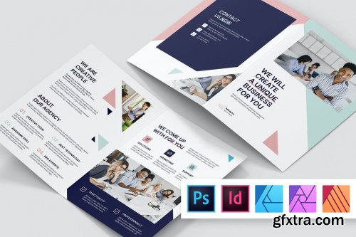 Brochure – Creative Agency Studio Bi-Fold