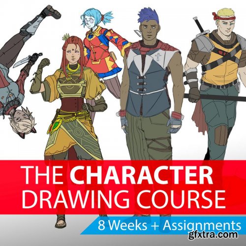 Gumroad - The Character Drawing Course by Drawing Courses