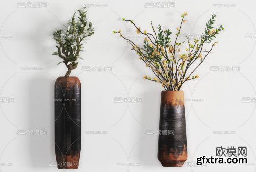 Vase floral