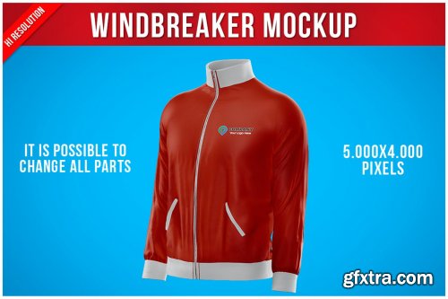 Windbreaker Mockup