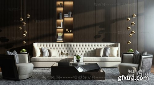 Modern modular sofa 06