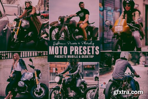 Moto Photoshop Action & Lightrom Presets
