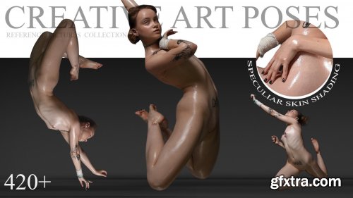 Artstation - Mels Mneyan - CREATIVE ART POSES 420+REFERENCE PICTURES