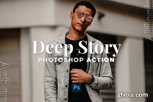 Deep Story Photoshop Action