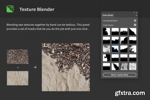 CreativeMarket - Texture Blender - Mix Two Textures 6634373