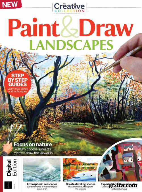 The Creative Collection: Paint & Draw Landscapes - Issue 24, 2021