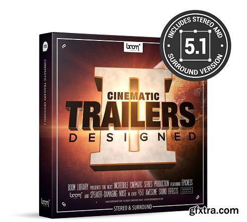Cinematic Trailers Designed 2 Stereo and Surround