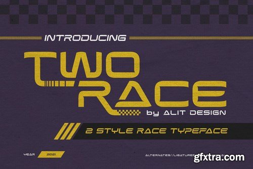 Two Race Typeface