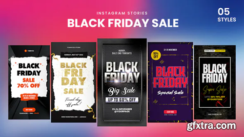 Videohive Black Friday Sale Instagram Stories 34987215