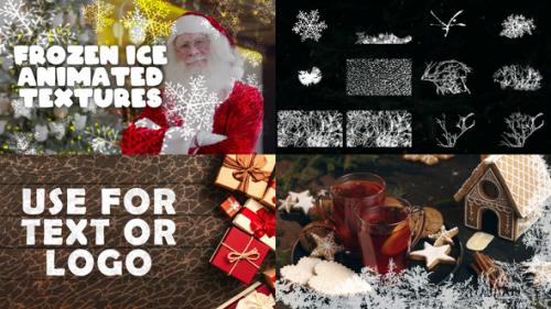 Videohive - Frozen Ice Animated Textures for FCPX - 35060357