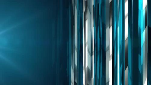 Videohive - News Chrome Lines Vertical Background - 31841747