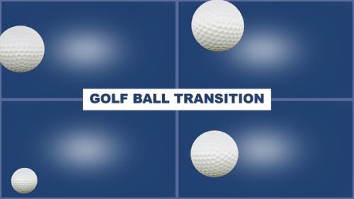 Videohive - Golf Ball Tranisiton Pack 4K Ultra HD - 35052564