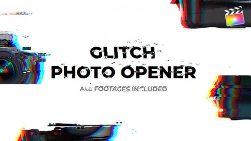 Videohive - Glitch Photographer Opener | For Final Cut & Apple Motion - 35120220